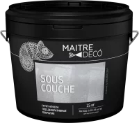 Грунт-краска для декоративных покрытий Maitre Deco «Sous-Couche» 15 кг