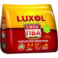 Обойный клей LUXOL Standart сила ПВА