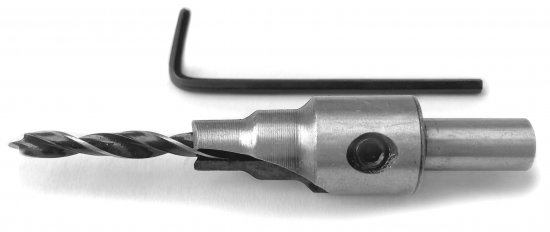 Сверло под конфирмат по дереву 552480 6x50 мм