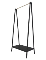 Вешалка напольная Otto 67x145x38 см металл цвет чёрный