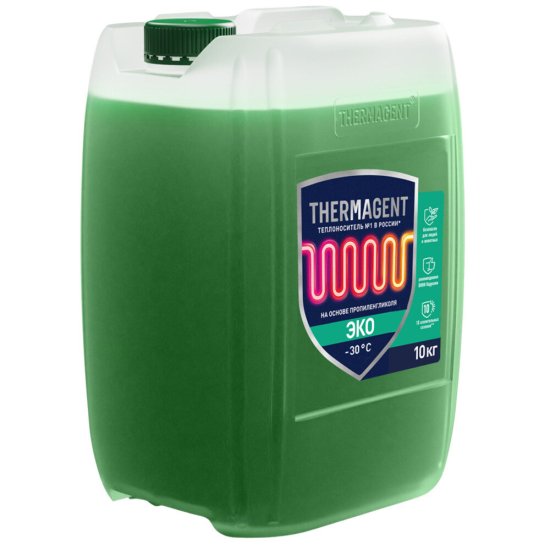Теплоноситель Thermagent Eko -30 °С 10 кг на основе пропиленгликоля