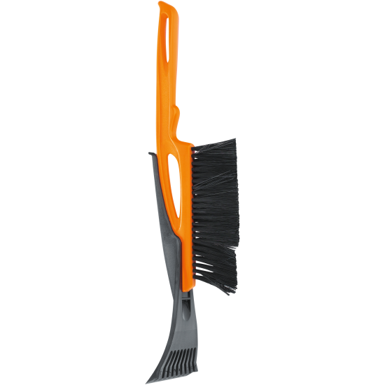 Щётка-сметка для снега со скребком Sparta 400 мм цвет оранжевый