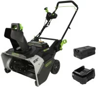 Снегоуборщик аккумуляторный GREENWORKS Бесщёточный 82SN22 51 см 82 В 1x5 Ач АКБ и ЗУ в комплекте