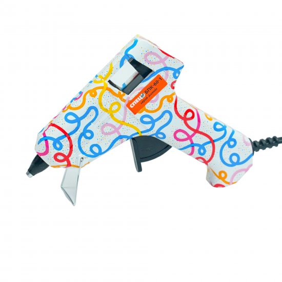 Пистолет клеевой Спец дизайн 60 Вт, 7 мм