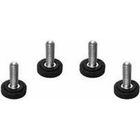 Ножки для напольной установки рэковых шкафов W12UR и W12U45R Wize Pro W12U-FEET