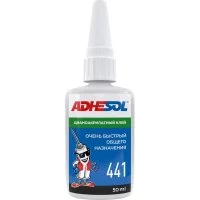 Проникающий цианоакрилатный клей ADHESOL 441