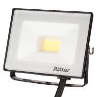 Прожектор светодиодный уличный Ritter Profi 53415 4 20 Вт 2000 Лм 180-240В нейтральный белый свет 4000К IP65 черный