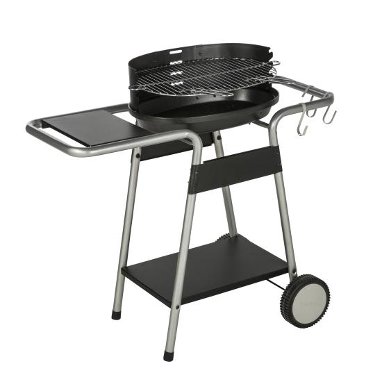 Гриль угольный передвижной Naterial Darius 91x91x84 см