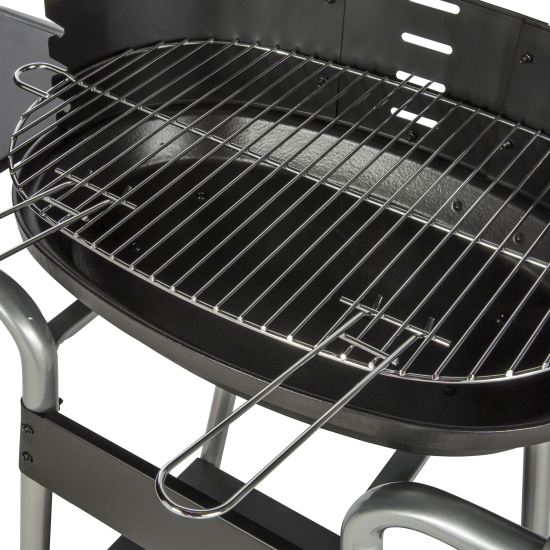 Гриль угольный передвижной Naterial Darius 91x91x84 см