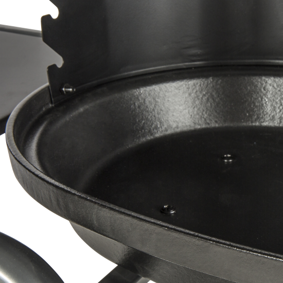 Гриль угольный передвижной Naterial Darius 91x91x84 см