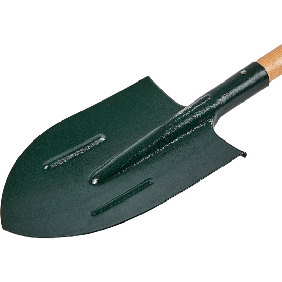 Лопата штыковая Geolia 116 см сталь с черенком