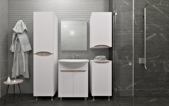 Тумба Руан Элегия 50 см цвет белый