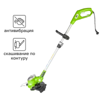 Триммер электрический Greenworks Deluxe 500Вт 30 см