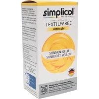 Краска для окрашивания текстиля SIMPLICOL INTENSIV желтый 400 г