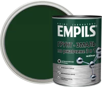 Грунт-эмаль по ржавчине 3в1 Empils PL гладкая цвет зеленый 0.9 кг