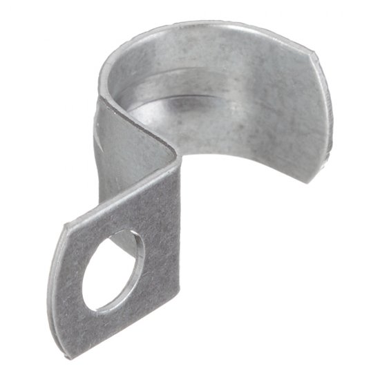 Скоба крепежная 14 мм однолапковая (100 шт.) (34711)
