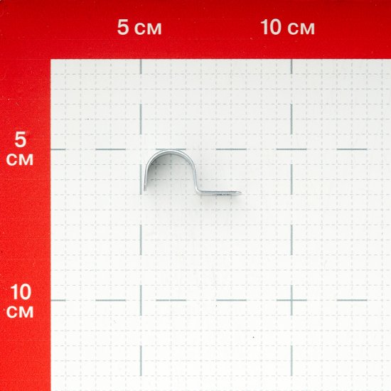 Скоба крепежная 14 мм однолапковая (100 шт.) (34711)