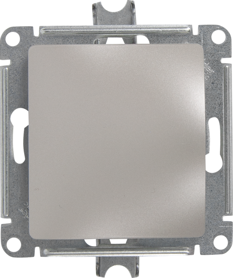 Вывод кабеля Systeme Electric Glossa GSL001299 70.8 мм, цвет платина