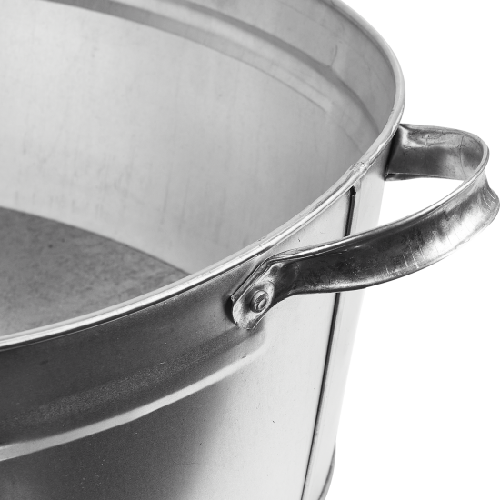 Таз оцинкованный овальный 23 л