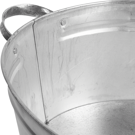 Таз оцинкованный овальный 23 л