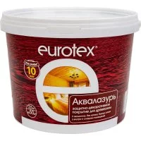 Защитно-декоративное покрытие для древесины Eurotex Eurotex