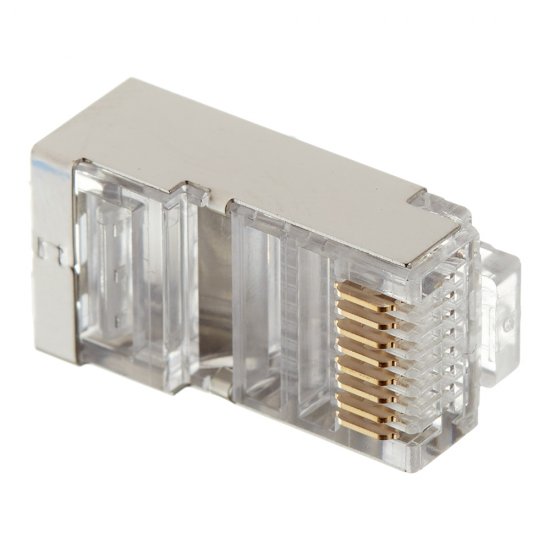 Штекер компьютерный Hyperline RJ45 8P8C CAT5e (10 шт.) (521596)