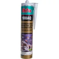 Аквариумный силиконовый герметик Akfix 100AQ