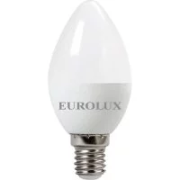 Светодиодная лампа Eurolux LL-E-C37-7W-230-2,7K-E14