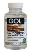 Пропитка для полка бани и сауны Gol Sauna 0.3 л
