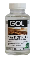 Пропитка для полка бани и сауны Gol Sauna 0.3 л