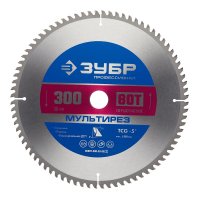 Диск пильный по алюминию Зубр 300х30х2 мм 80 зубьев (36907-300-30-80_z01)