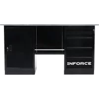 Верстак Inforce с драйвером и тумбой 1600х686х845