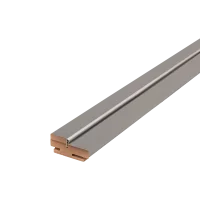 Комплект дверной коробки Классико телескопический 2070x70x32 мм HardFlex ламинация цвет серый (2.5шт.)