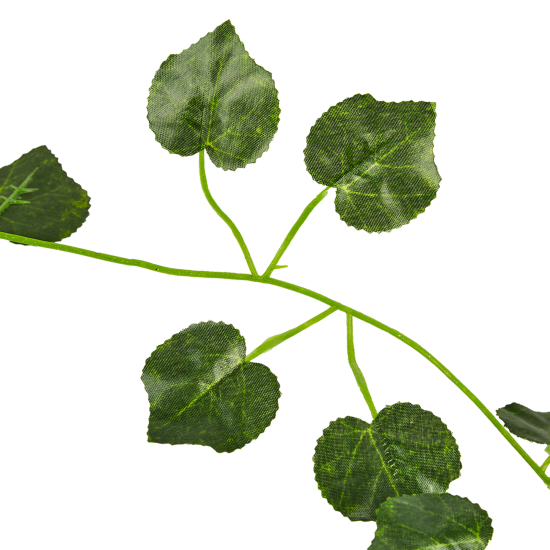 Искусственное растение Лиана Плющ вечнозеленый h230 см ПВХ цвет зеленый