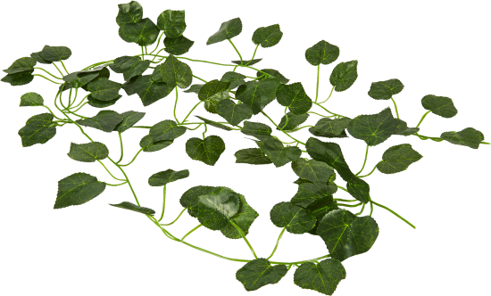 Искусственное растение Лиана Плющ вечнозеленый h230 см ПВХ цвет зеленый