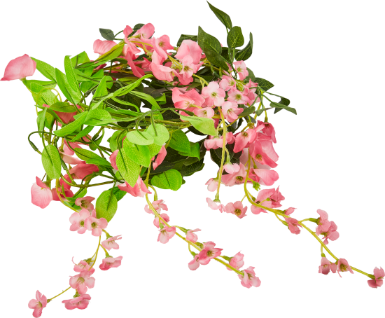 Искусственное растение Лиана Глициния h230 см ПВХ разноцветный