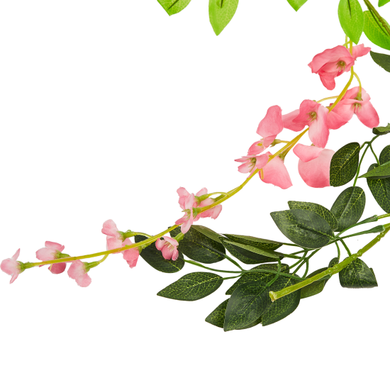 Искусственное растение Лиана Глициния h230 см ПВХ разноцветный