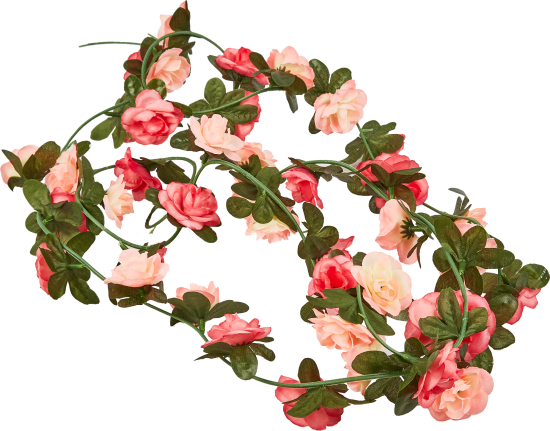 Искусственное растение Роза чайная h230 см ПВХ разноцветный