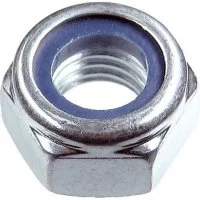 Оцинкованная самоконтрящаяся гайка Стройметиз М6 DIN985 (200 шт.)