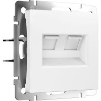 Двойная розетка WERKEL ethernet rj-45