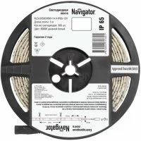 Светодиодная лента Navigator 71 769 NLS-5050CW60-14.4-IP65-12V
