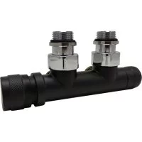 Угловой узел нижнего подключения SR Rubinetterie 0683-1500VCES