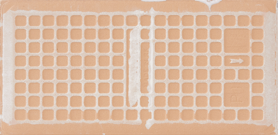 Декор настенный Kerama Marazzi Тортона 7.4x15 см матовый цвет серо-розовый