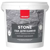 Лак для камня Neomid Stone 1 л прозрачный