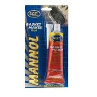 Высокотемпературный силиконовый герметик MANNOL Silicone-Gasket rot