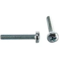 Оцинкованный винт КРЕП-КОМП 8х45 DIN7985 (10 шт.)