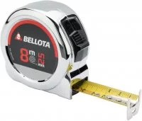 Рулетка Bellota 50012-8BL с двойным крючком 8 м x 25 мм, автоблокировка