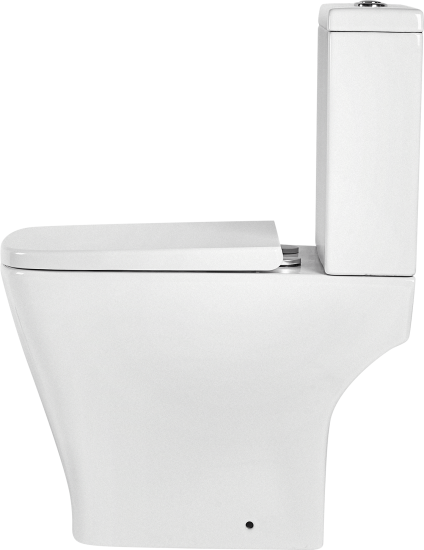 Унитаз-компакт AM.PM Struktura Flash Clean универсальный выпуск двойной слив цвет белый