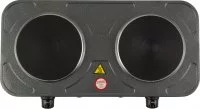 Электрическая настольная плита HomeStar HS-1104 43.5 см 2 конфорки цвет серый