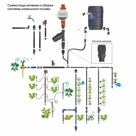 Редуктор давления Boutte 1 бар